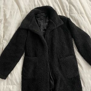 Black teddy jacket